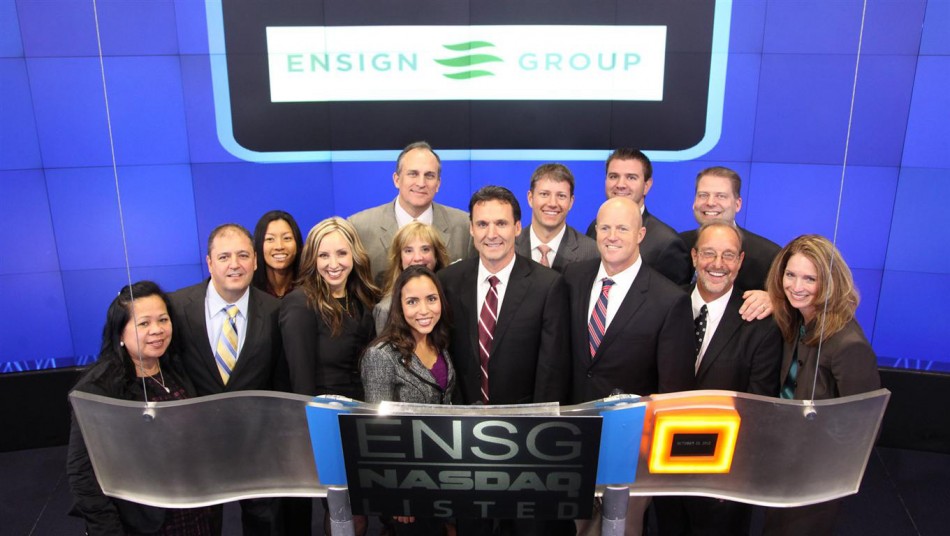 Ensign Group Rings the NASDAQ Closing Bell